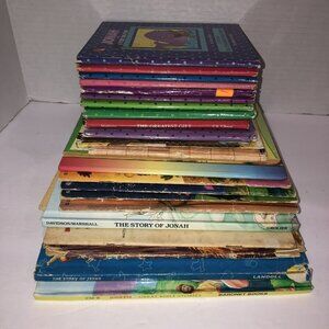 Lot Of 23 Vintage Christian Kids Books 60s 70s 80s 90s Arch Books Bible Stories